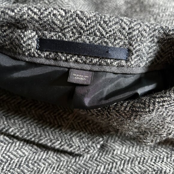 J Crew Ludlow Wool Cotton Herringbone Moon Blazer Sport Coat - Men's Size 38R - Picture 13 of 13